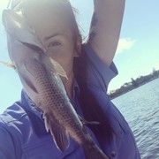 Fishing is my hobby! #fishinggirl #deafborn #deafparents